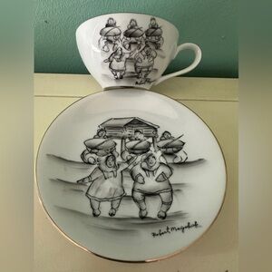 Robert Mayokok Tea Cup and Saucer Set